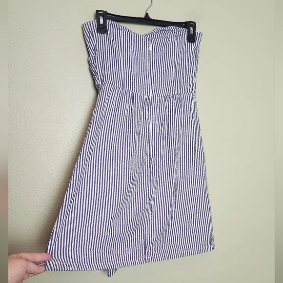 Judith. March Seersucker Dress Size Small - Picture 5 of 8